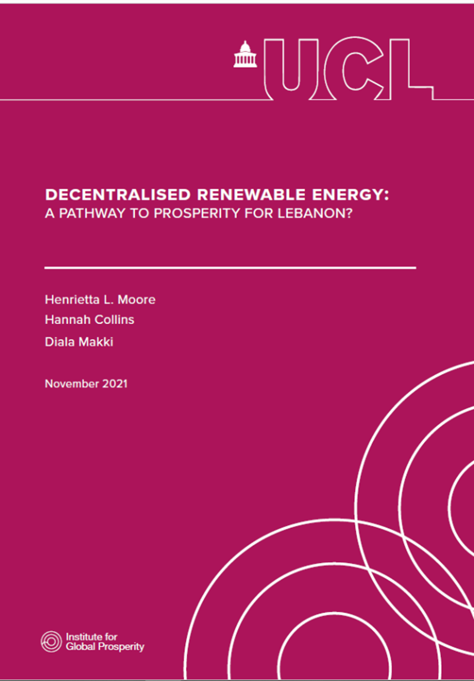 2021 Decentralised Renewable Energy A Pathway To Prosperity For Lebanon